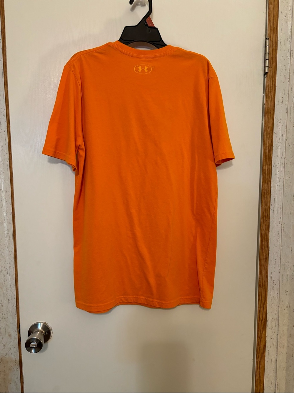 Under Armour Orange Short Sleeve Logo Tee - Picture 2 of 2